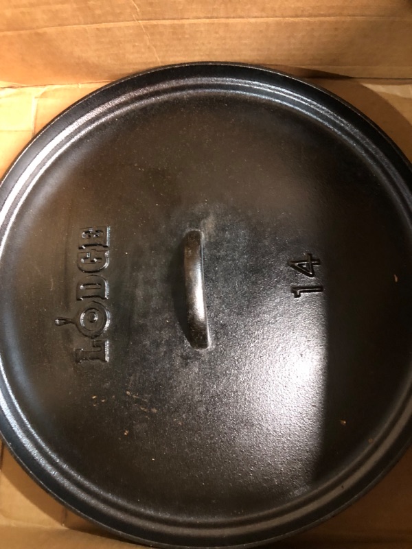 Photo 5 of **USED/SEE NOTES** Lodge Deep Camp Dutch Oven, 10 Qt