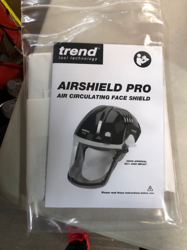 Photo 3 of **NEW** Trend AIR/PRO Airshield and Faceshield Dust Protector & AIRPRO S2 Pair Replacement Air Filters 