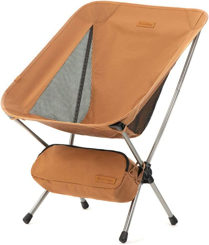 Photo 1 of **USED/SEE NOTES** Naturehike Portable Camping Chair, WHITE