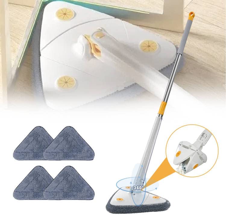 Photo 1 of **USED/SEE NOTES** 360° Rotatable Adjustable Cleaning Mop with 3 Replacement Pads