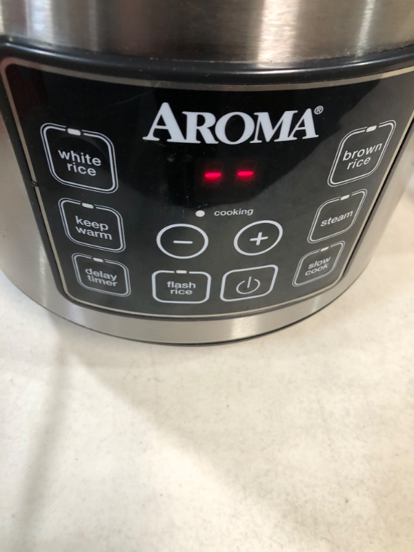 Photo 4 of **NEW** Aroma ARC-150SB 20-Cup (Cooked) Digital Cool-Touch Rice Cooker