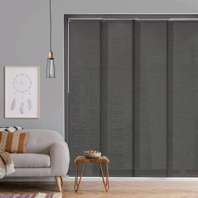 Photo 1 of **NEW** GoDear Design Deluxe Adjustable Sliding Panel Track Blind 45.8"- 86" W x 96" 2 PACK