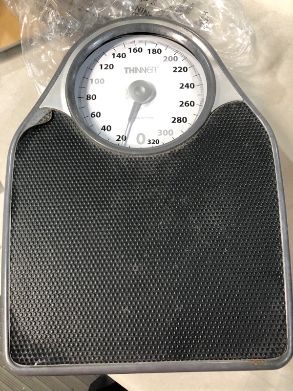 Photo 2 of Conair Digital Body Weight Scale, Dial Analog Precision Step-on Bathroom Scale for Body Weight, 330 lb Analog - Black