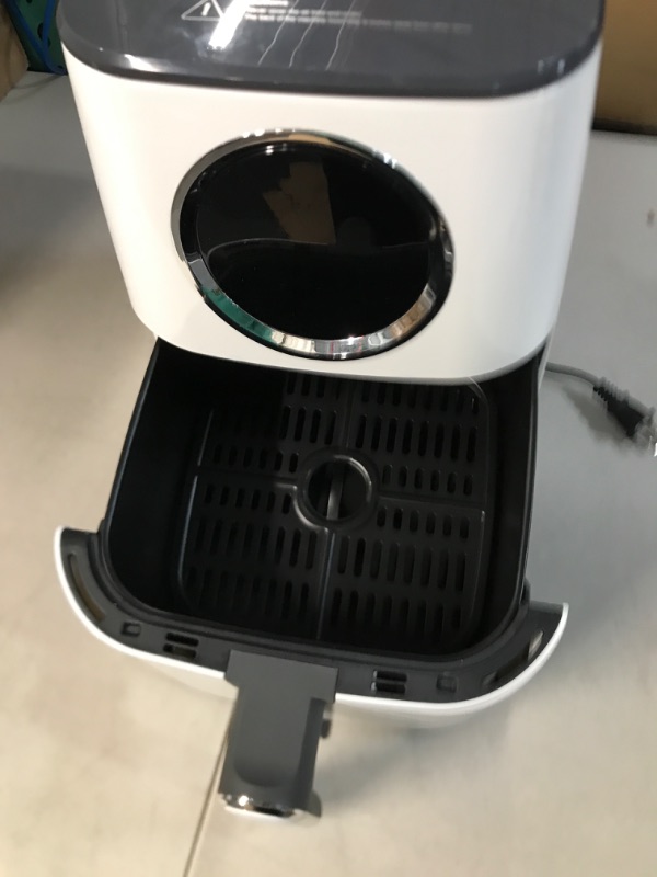 Photo 3 of ** PARTS ONLY** DOSENT TURN ON** KOOC Large Air Fryer, 4.5-Quart Electric Hot Oven Cooker, Free Cheat Sheet for Quick 