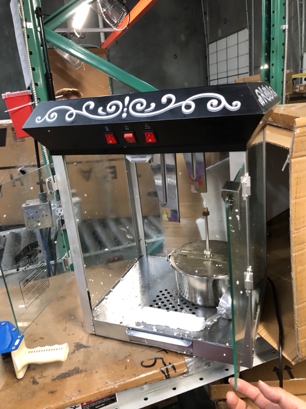Photo 1 of **FOR PARTS OR REPAIR**USED
Great Northern 10 oz Perfect Popper Countertop Style Popcorn Machine Black