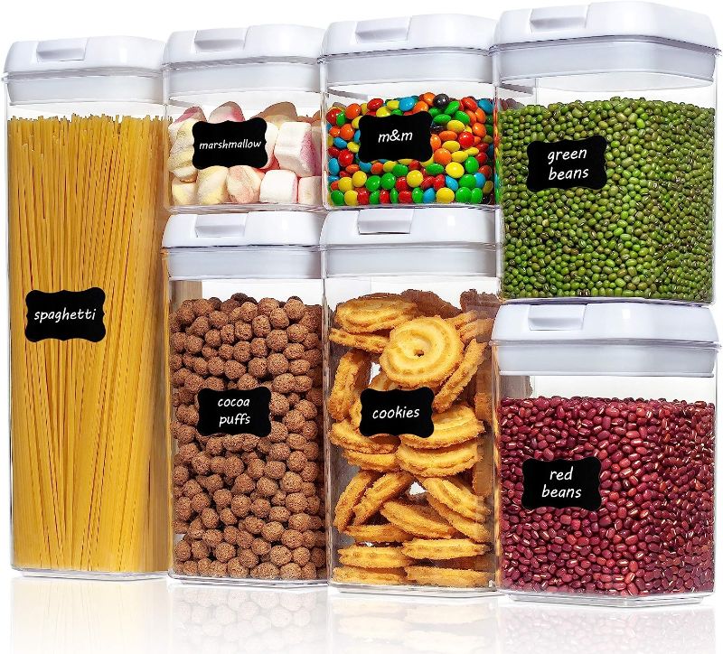 Photo 1 of ***READ NOTES***7 Vtopmart Food Storage Container Set and Spaghetti Container