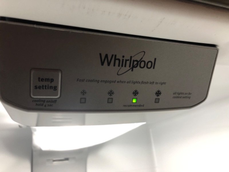 Photo 2 of **TESTED LIKE NEW**  WHIRLPOOL 33-inch Wide Top Freezer Refrigerator - 20 cu. ft. 