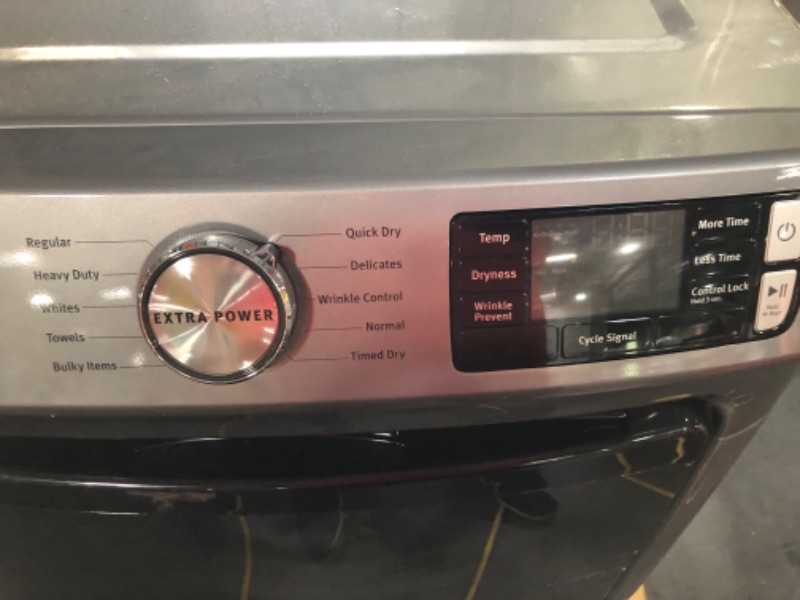 Photo 1 of **UNABLE TO TEST**  FRONT LOAD ELECTRIC DRYER WITH EXTRA POWER AND QUICK DRY CYCLE - 7.3 CU. FT.