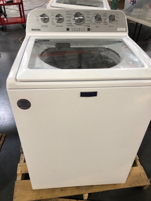 Photo 1 of **LIKE NEW TESTED**  MAYTAG TOP LOAD WASHER WITH EXTRA POWER - 4.8 CU. FT.