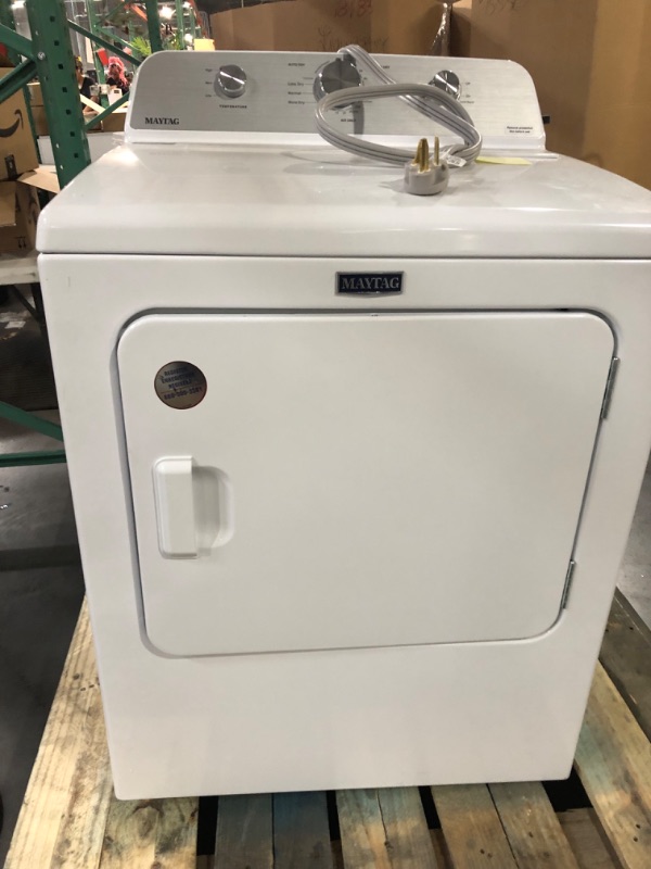 Photo 1 of **USED LIKE NEW UNABLE TO TEST**  MAYTAG FRONTLOAD ELECTRIC WRINKLE PREVENT DRYER - 7.0 CU. FT.