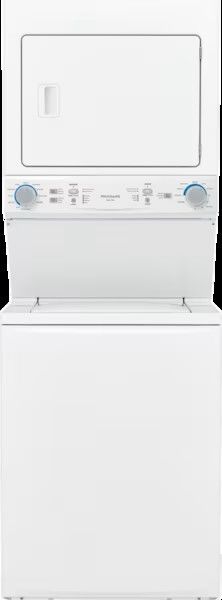 Photo 1 of Frigidaire Electric Washer/Dryer Laundry Center - 3.9 Cu. Ft Washer and 5.5 Cu. Ft. Dryer FLCE7522AW