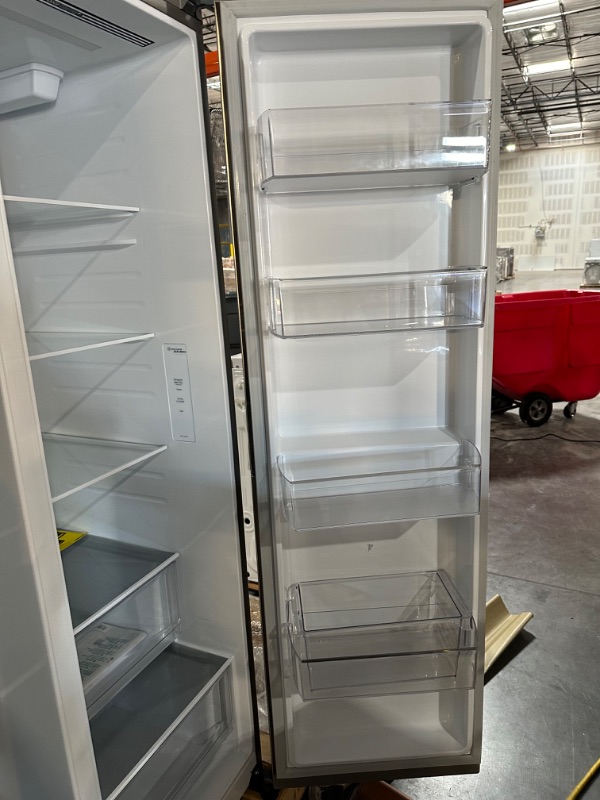 Photo 5 of 28 cu.ft. Capacity Side-by-Side Refrigerator with External Water Dispenser