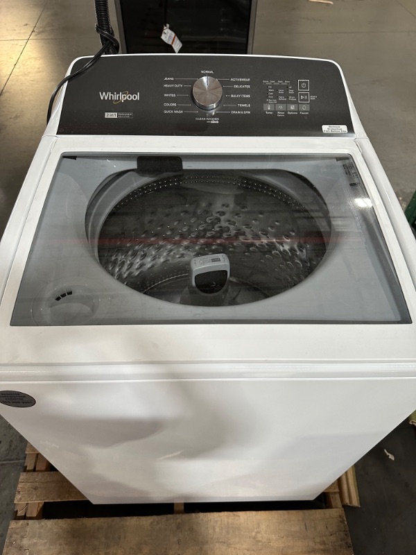 Photo 3 of 4.7–4.8 Cu. Ft. Top Load Washer with 2 in 1 Removable Agitator