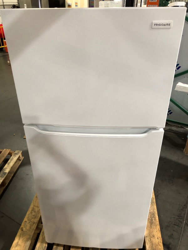 Photo 2 of **SEE NOTES** Frigidaire 18.3 Cu. Ft. Top Freezer Refrigerator in White
