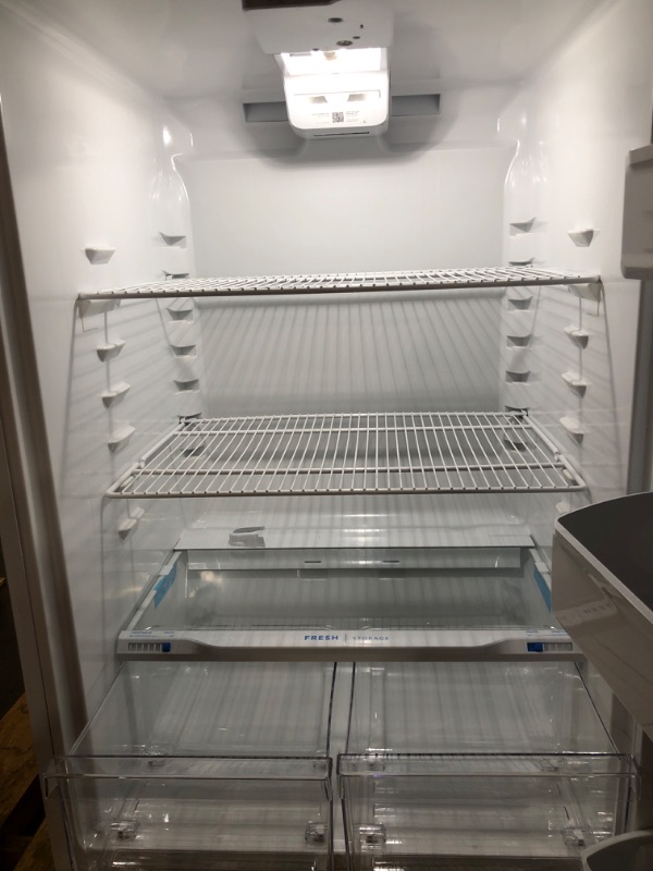 Photo 7 of **SEE NOTES** Frigidaire 18.3 Cu. Ft. Top Freezer Refrigerator in White