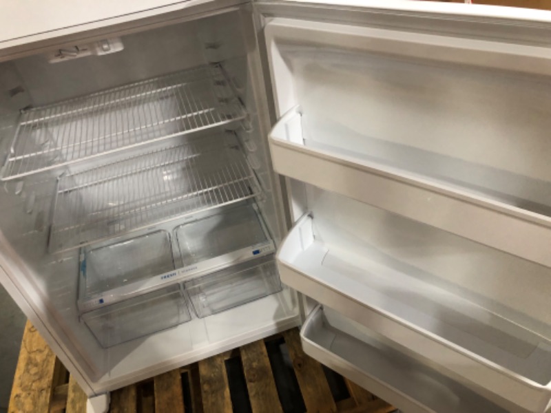 Photo 8 of **SEE NOTES** Frigidaire 18.3 Cu. Ft. Top Freezer Refrigerator in White