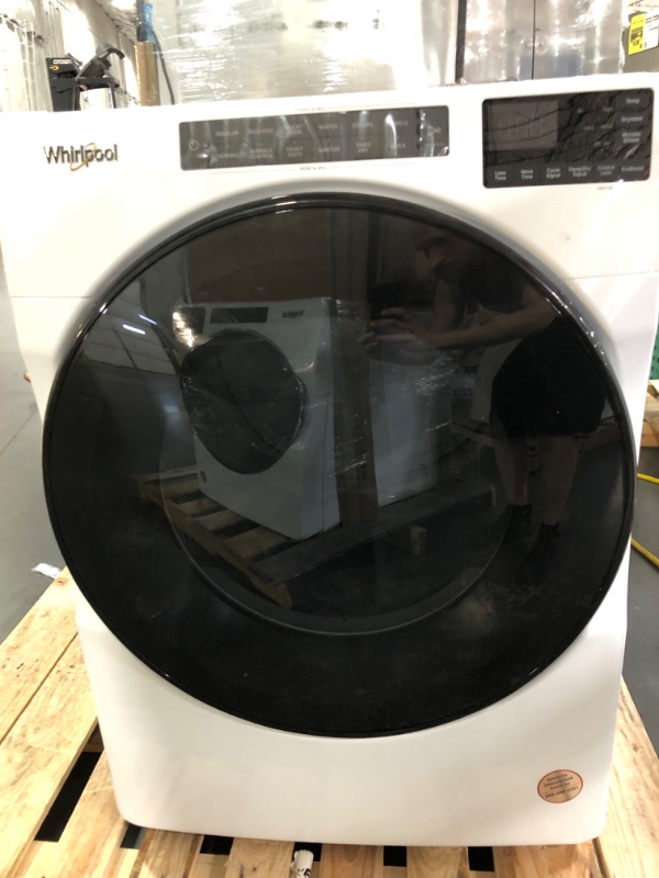 Photo 1 of **SEE NOTES** Whirlpool 27 Inch Electric Dryer with 7.4 cu. ft. Capacity [WED5605MW0]