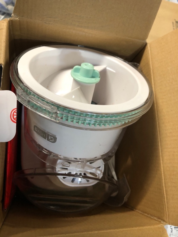 Photo 1 of DASH Shaved Ice Maker + Slushie Machine with Stainless Steel Blades for Snow Cone, Margarita + Frozen Cocktails, Organic, Sugar Free, Flavored Healthy Snacks for Kids & Adults - Aqua