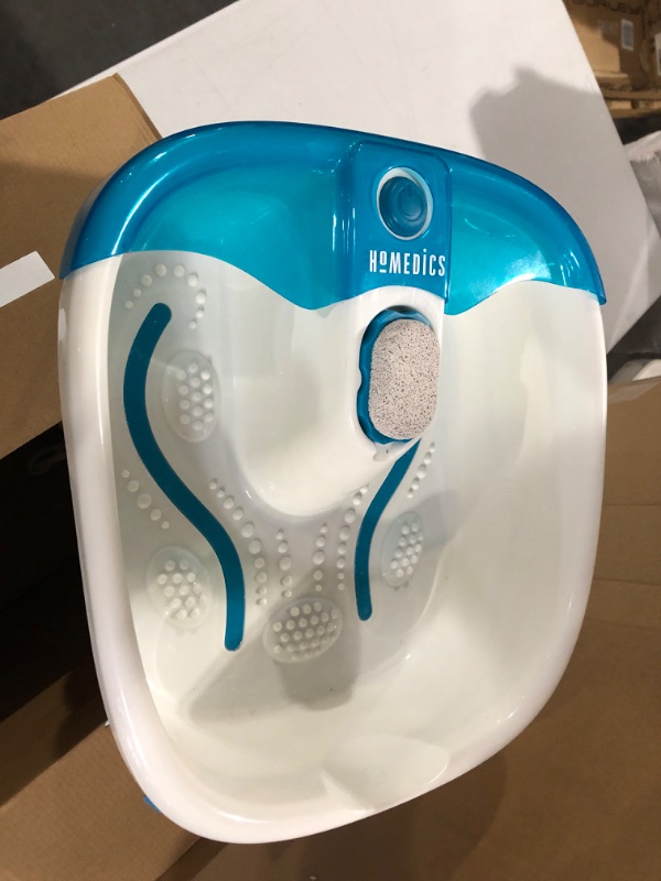 Photo 2 of HoMedics Bubble Mate Foot Spa,