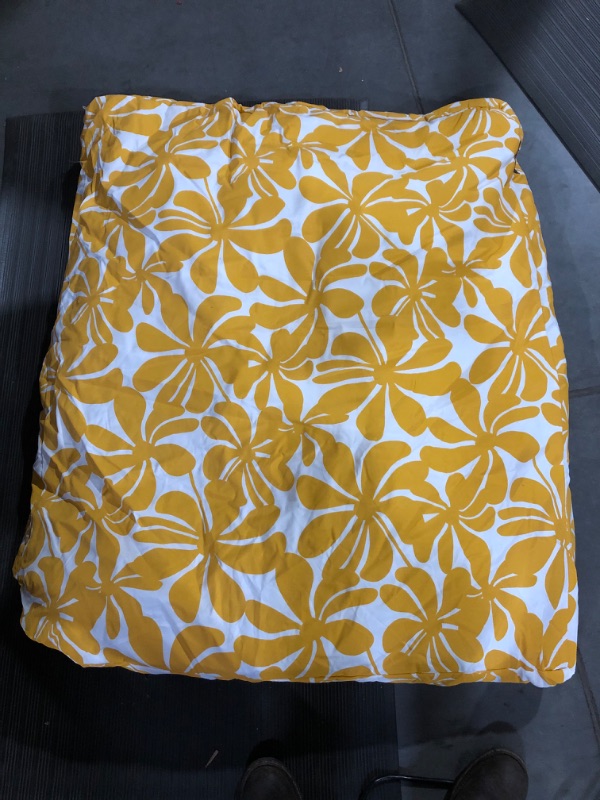 Photo 2 of 48X36 IN XL Yellow Plantation Pet Dog Bed With Removable Washable Cover