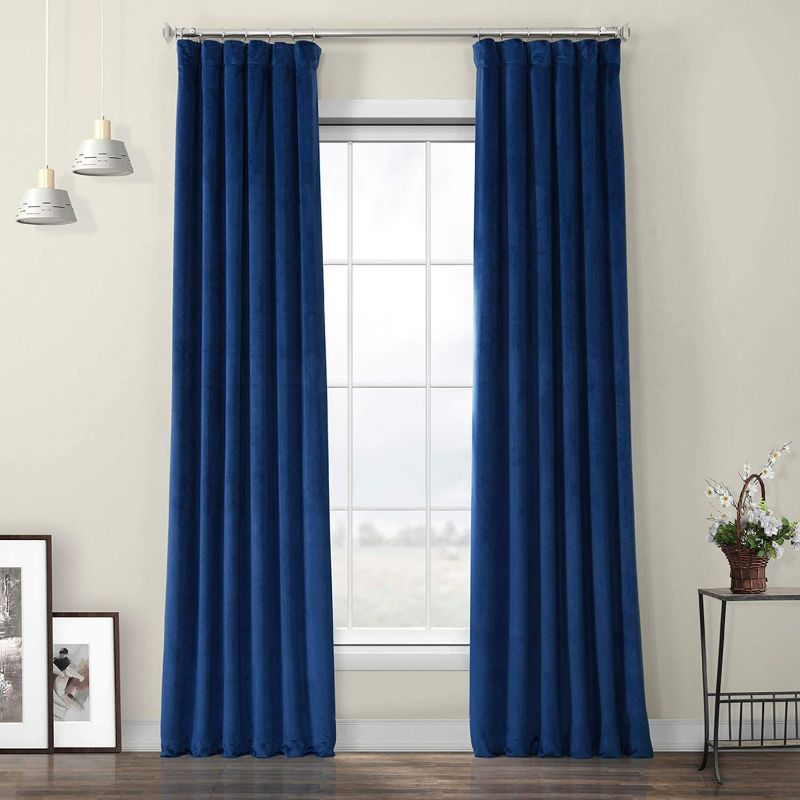 Photo 1 of **SEE NOTES**
HPD Drapes Heritage Plush Velvet Curtains 50 X 84, VPYC-198595-84