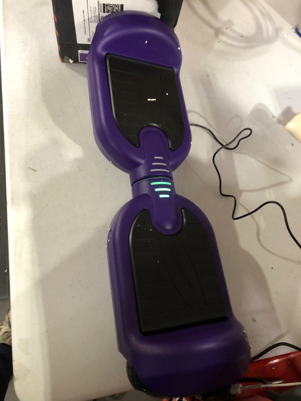 Photo 2 of (READ NOTES) Hoverboard 6.5 Certified Two-Wheel Self Balancing Electric Scooter with LED Light Purple