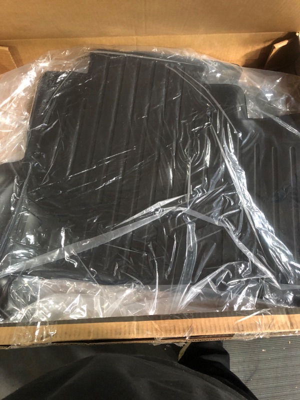 Photo 2 of MAXLINER Custom Floor Mats 2nd Row Liner Black Compatible with 2017-2022 Ford F-250 / F-350 