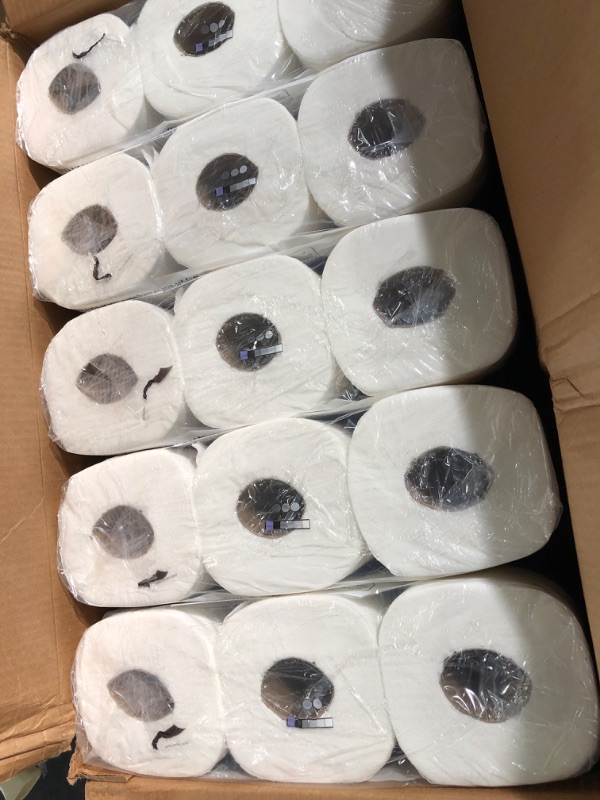 Photo 2 of Amazon Basics 2-Ply Toilet Paper 5 Packs, 6 Rolls per pack (30 Rolls total)