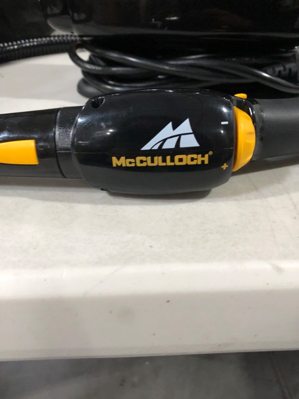 Photo 2 of *USED* McCulloch MC1270 Portable Power Cleaner with Floor Mop, Variable Steaming