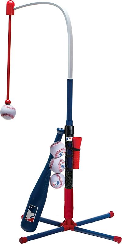 Photo 1 of **USED/INCOMPLETE**Franklin Sports Grow-with-Me Kids Baseball Batting Tee + Stand Set