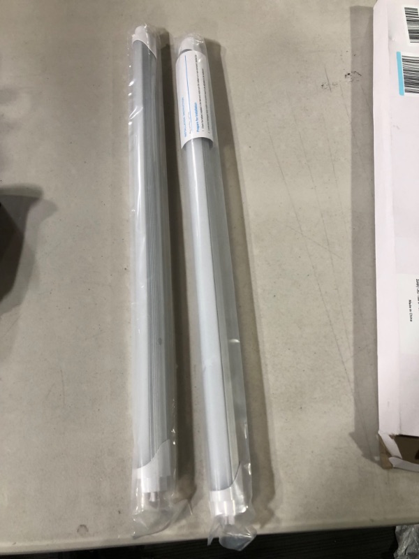 Photo 3 of *NEW* SOKPLY T8 LED TUBE LIGHT 2FT HYBRID TYPE A=B 15W 1875LM 24INCH LIGHT, 500K COOL WHITE