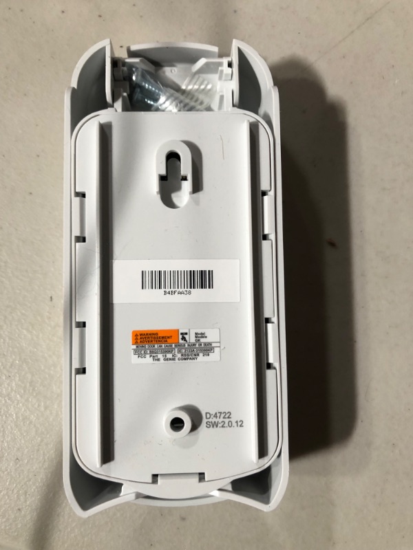 Photo 3 of *USED* Genie Garage Door Opener Wireless Keyless Keypad -  Model GK-R, White Genie Intellicode Keypad