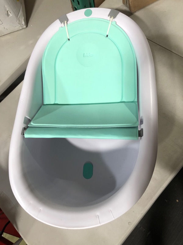 Photo 2 of *USED/MISSING PART* 4-in-1 Grow-with-Me Bath Tub by Frida Baby Transforms Infant Bathtub