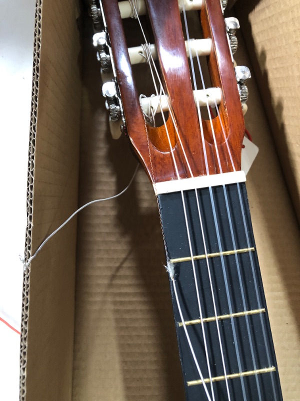 Photo 3 of *USED/DAMAGED* Pyle Classical Acoustic Guitar 36” Junior size for beginners with starter kit 