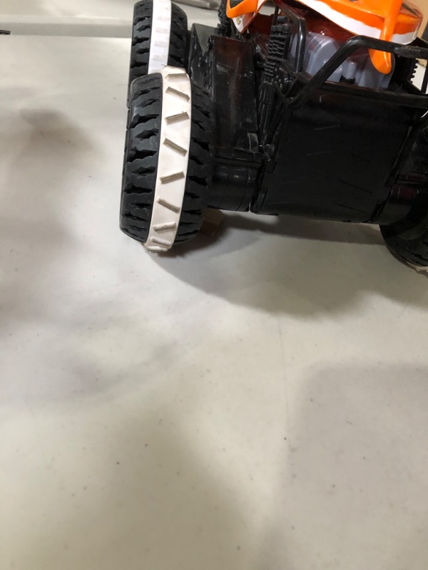 Photo 2 of **USED**Hot Wheels Monster Trucks, Remote Control Car, Monster Truck Toy with All-Terrain Wheels, 1:15 Scale Unstoppable Tiger Shark RC