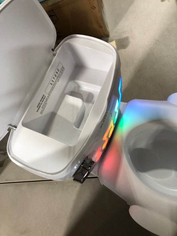 Photo 3 of **USED** Summer My Size Potty Lights and Songs Transitions, White – Realistic Potty Training Toilet with Interactive Handle that Plays Music for Kids