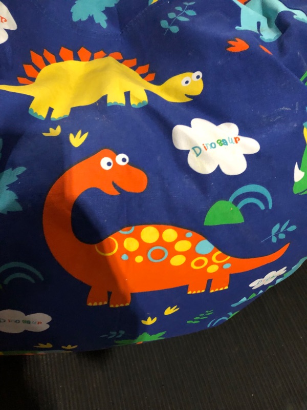 Photo 2 of *USED**Lukeight Stuffed Animal Storage Bean Bag Chair Dinosaur Large