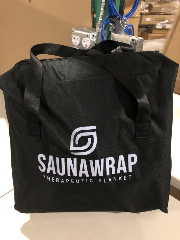 Photo 3 of **SEE NOTES**
SaunaWrap Infrared Sauna Blanket - Personal Sauna for Home Therapy - Portable Full Body Detox, Temperatures up to 176°F Easy to Clean - 74” Length