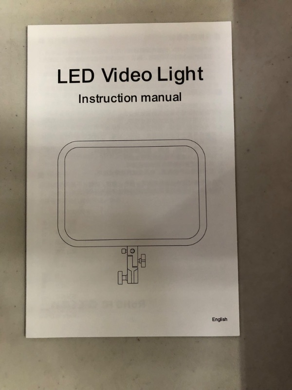 Photo 3 of **NEW** LED Video Light Panel, 45W Photography Light Studio Video Lighting, Bi-Color Light 3200K–7500K, 8 Scene Lighting Effects,