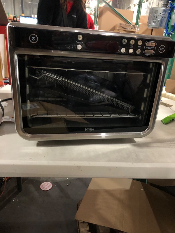 Photo 3 of **USED** Ninja DT251 Foodi 10-in-1 Smart XL Air Fry Oven, Bake, Broil, Toast, Air Fry, Roast, Digital Toaster, Smart Thermometer, 