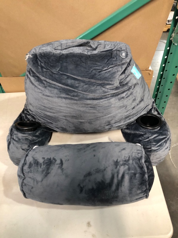 Photo 1 of Blumir Reading Pillow-Extra Large 31" Bed Rest Reading Pillow with Detachable Neck Roll
