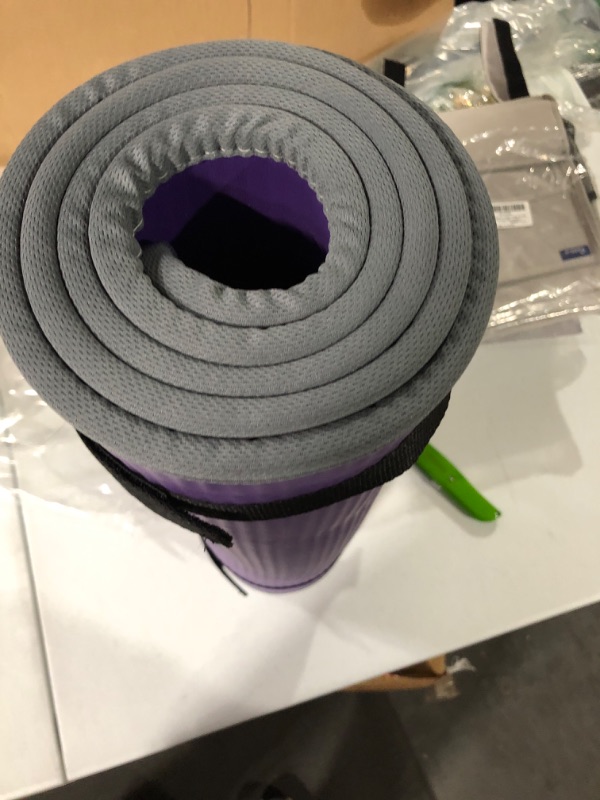 Photo 1 of BalanceFrom All Purpose Yoga Mat with Carrying Strap 
