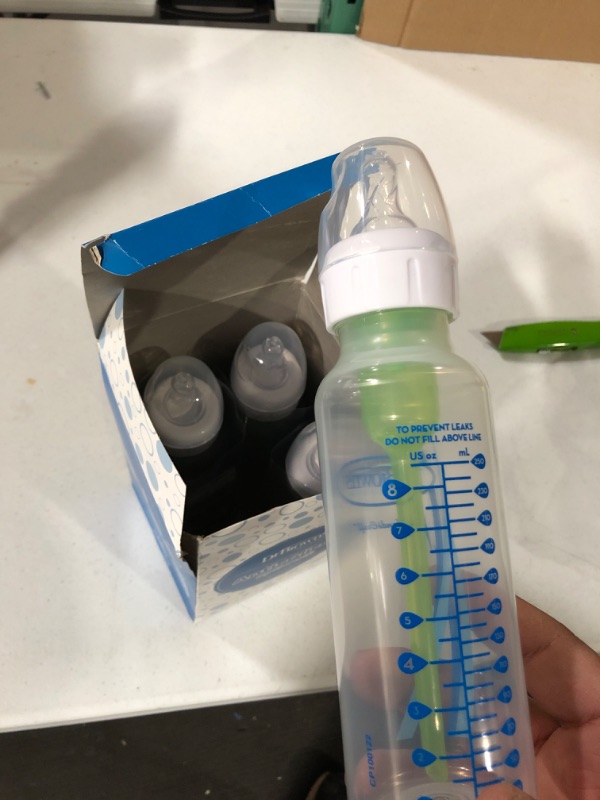 Photo 2 of Dr. Brown's Baby Bottle Options+ Anti-Colic Narrow Bottle 8 Ounce 4-Pack