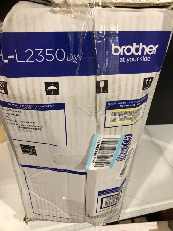 Photo 2 of Brother Hl-l2350dw Wireless Duplex Monochrome Compact Laser Printer