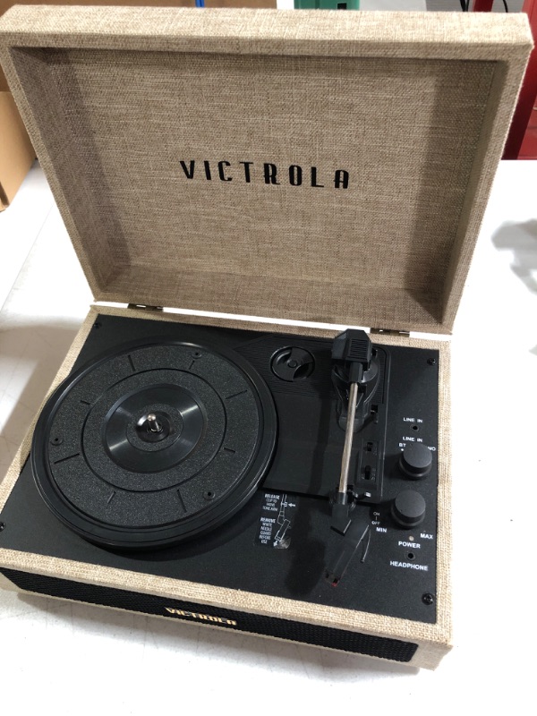 Photo 2 of ***PARTS ONLY*** Victrola Parker Bluetooth Suitcase Record Player 