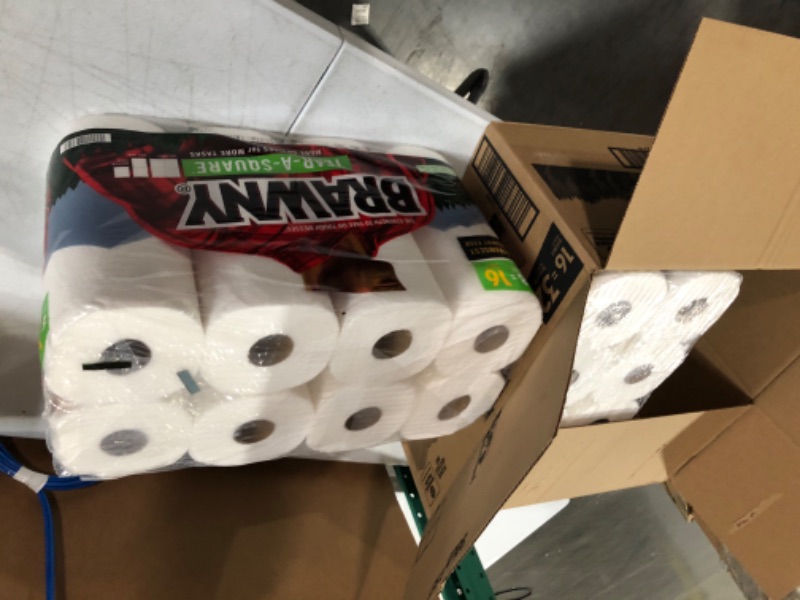 Photo 2 of Brawny® Tear-A-Square® Paper Towels 2 PACKS