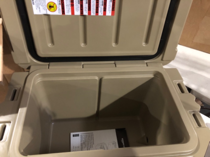 Photo 2 of Amazon Commercial Rotomolded Cooler, 20 Quart, Tan Tan 20 Qt. Coolers