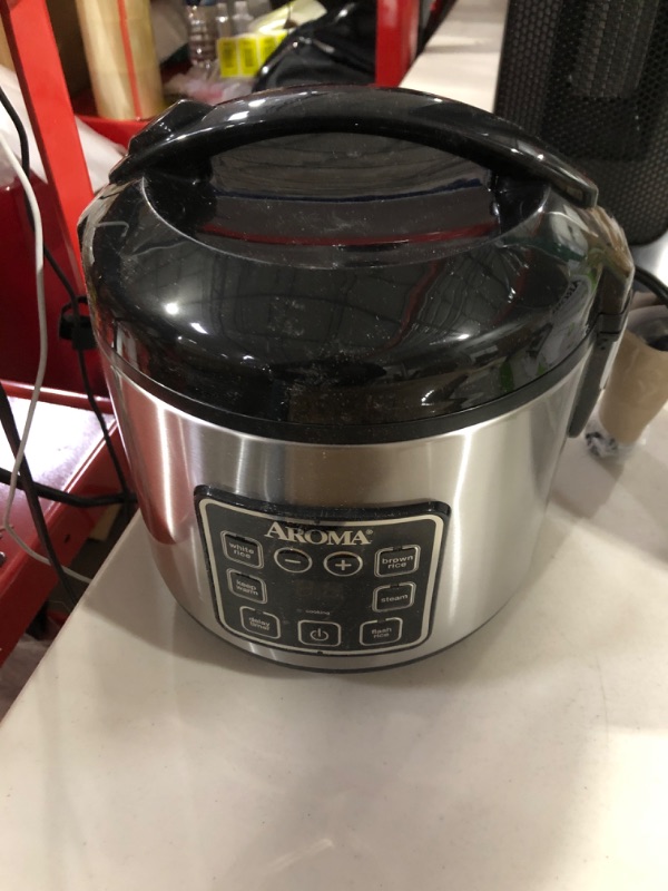 Photo 2 of  Digital Cool-Touch Rice Grain Cooker and Food Steamer