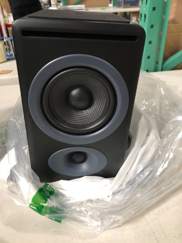 Photo 3 of Audioengine P4 Passive Bookshelf Speakers (Black)