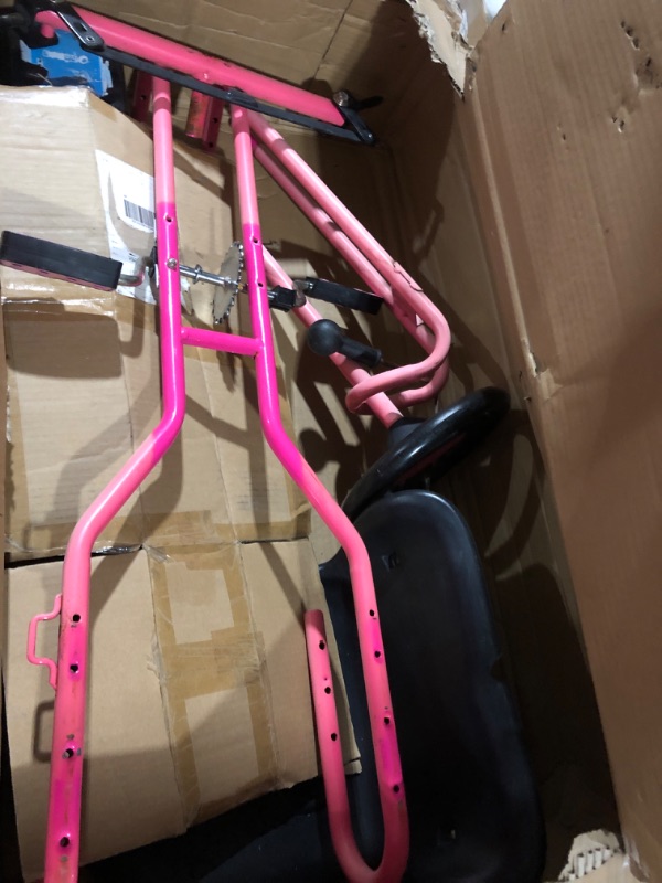 Photo 2 of * SEE NOTES**Hauck Lightning - Pedal Go Kart | Pedal Car | Ride On Toys For Kids Ages 4-7 Years Old With PINK
